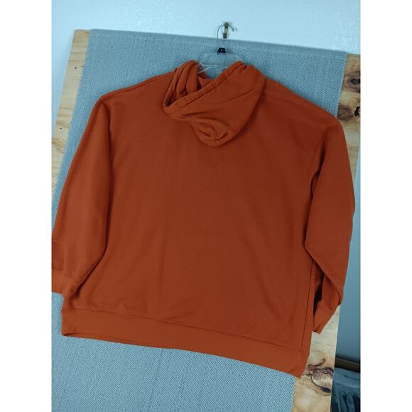 Genuine Stuff Vintage Hoodie Men 2XL Burnt Orange Texas University Long Horns - Picture 7 of 14